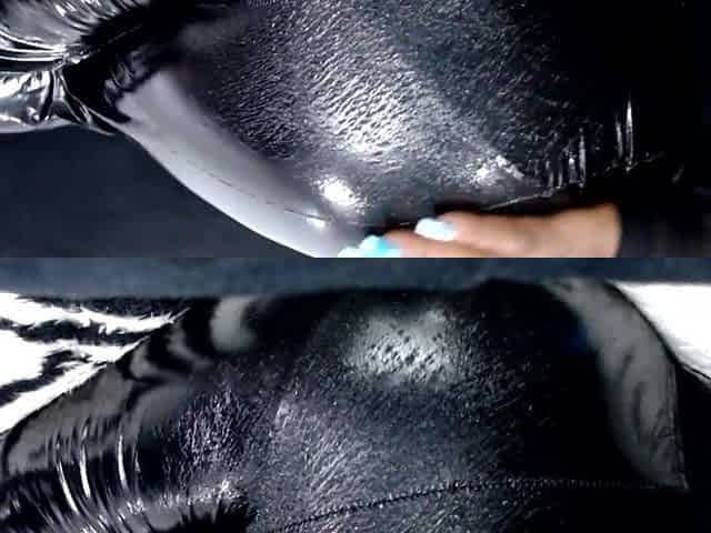 Tiny Trapped in Latex Pants