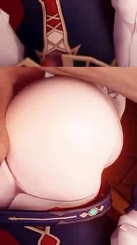 Genshin Impact Jean Uses Her Big Ass to Do a Yoga Pants Buttjob - Assjob Twerk 3D 60 Fps POV