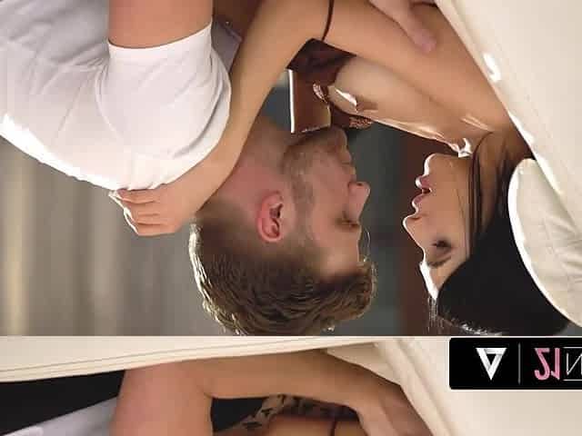 Getting in with a gorgeous girlfriend, Alyssa Bounty is making some nice moves