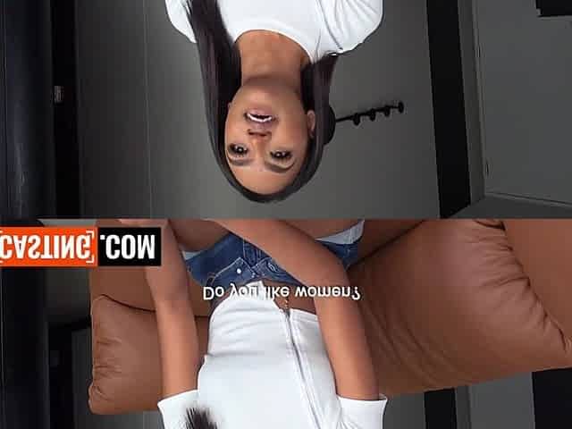 Small Ebony Colombian Hotty Banged Unfathomable In Underware In Homemade Auditions