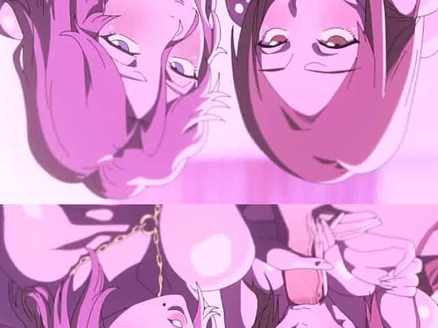 Orihime and Rangiku -hentai anime