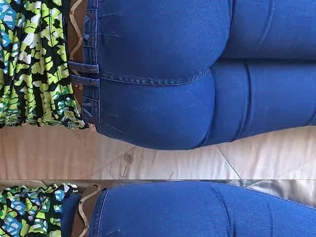 I love showing off my booty so my stepson can wank and cum in front of me