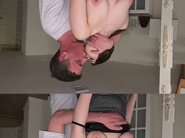Large Tits Teen Babysitter - shall we screw? Wife won't know!