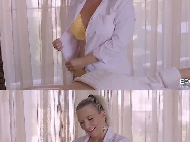 German Housewife Massages Big Cocks With Her Big Tits - Dominic Ross