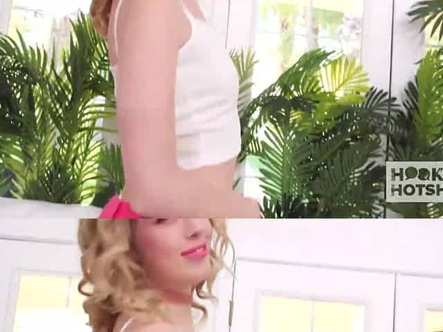 Golden-haired Hooker Ashlyn Cutie Takes Nade Wicked's Penis Up The Butt!