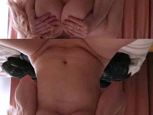 Great Big Boobs On Masturbating Redhead
