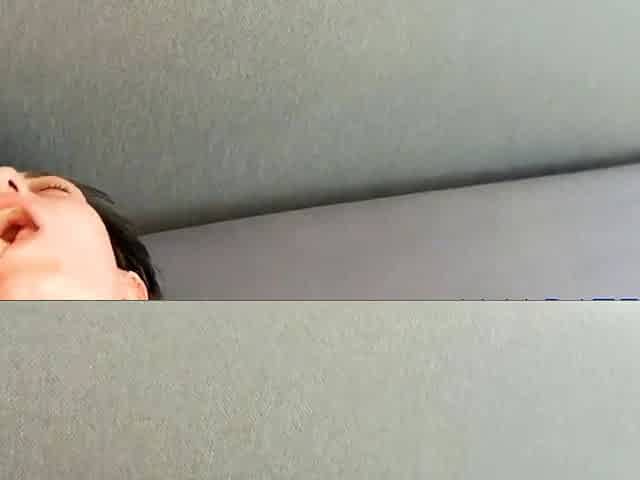 Short-Haired Babe Fingered and Fucked to Squirt
