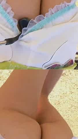 JAV Golf Game with 3 Japanese Girl Who Like Win and Hard Cocks
