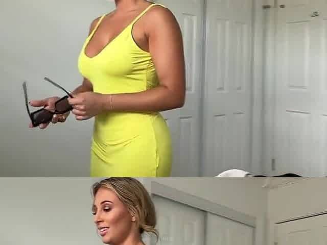 Latin chick Step-Sister Shares Couch On Vacation ~ Monica Minx ~ Household Dream ~ Scott Stark