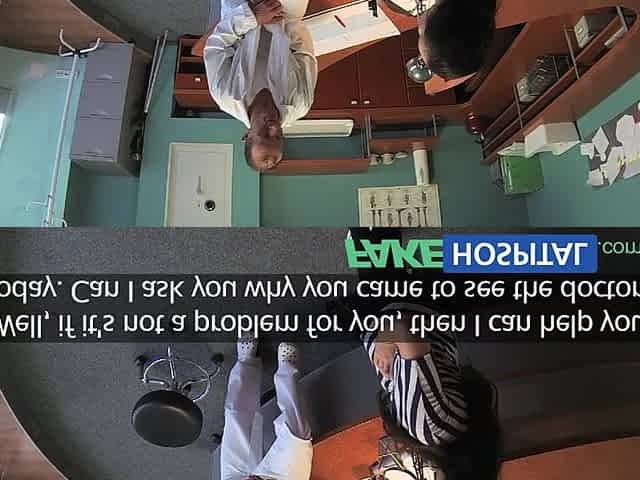 FakeHospital Doctor empties his sack to ease hawt patients back ache