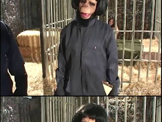 Detailed and hot blonde gets fucked hardcore outdoors for her freedom