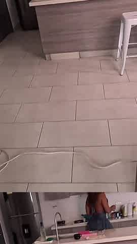 My Step Dad's New Girlfriend Suck My Dick While He's at Work