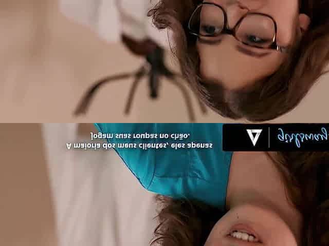 GIRLSWAY - Soldier Blake Blossom Gets Steamy Rub From Masseuse Leana Lovings - PORTUGUESE SUBTITLES