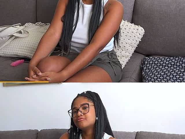 This cute BUSTY TEEN will do everything just to get to Vegas