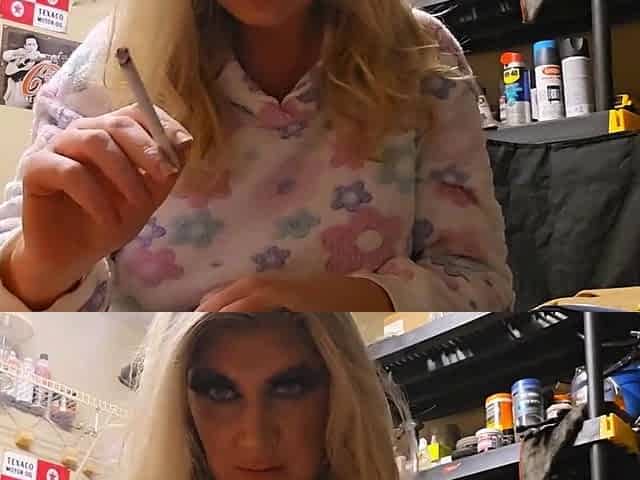 Smoking Babe Jerks You Off