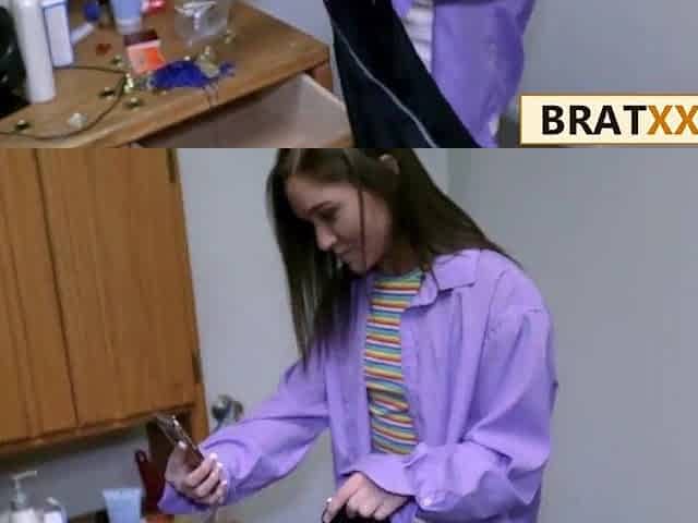 Sorority Pledge Gone Wrong: Small Teen Caught and Taught a Lesson