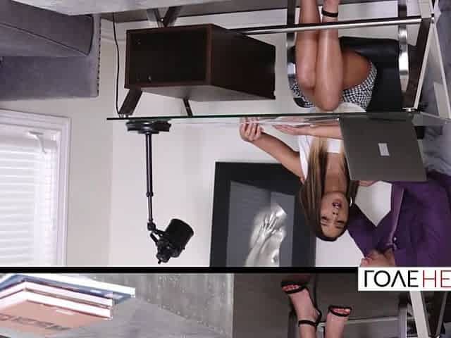 LoveHerFeet - My Super Sexy Assistant Jaye Summers Lets Me Cum On Her Feet