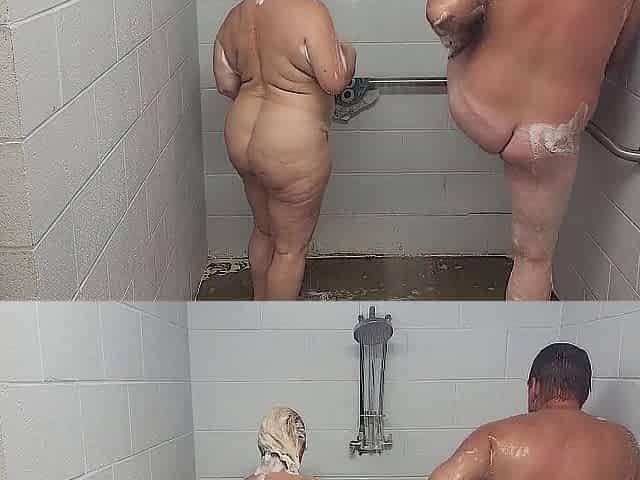 Campgrounds Were Quiet, So A Quick Shower Was In Order