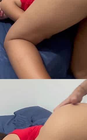 Cheating Slut Sucks My Cock While Her Boyfriend Is Away and I Fuck Her Pussy Hard Making Her Moan and Screaming for