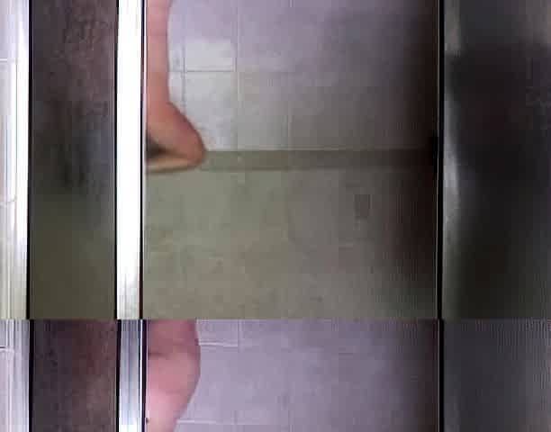 Big-Bottom MILF in the Shower