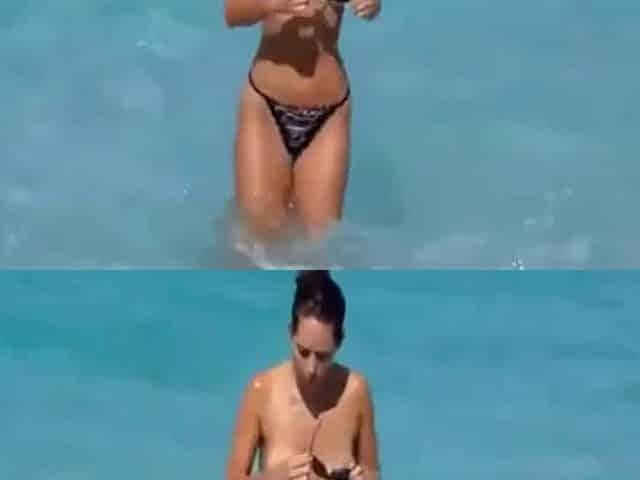 Amateur Babe Sucks on the Beach.avi