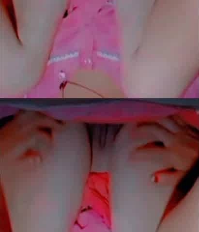 Big Boob Nude Girl Shows Her Butt and Squeezes Her Boobs