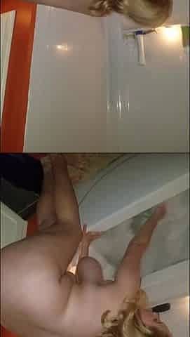 Sensual Bath Time Orgasm
