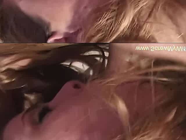 Brunette hair Girl Enjoys Stranger