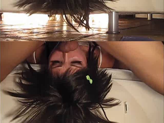 Hot Emo Slut First Timer Gags On A Hard Cock And Gets Her Head Held Down And Face Fucked Then Covered In A Thick Load