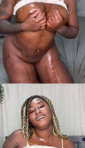 Ebony Oil Show Xeinna Rose