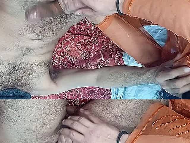Wife Pussy Fucked Cowgirl with Handjob