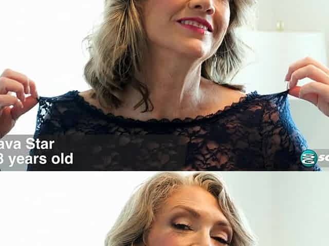 A new MILF with nice little tits and a hairy pussy
