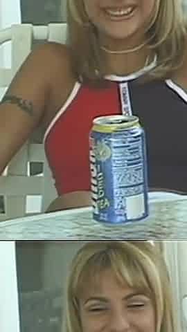 Very Beautiful Busty MILF Fucked and Cummed in Mouth by Two Monster Amateur Cocks