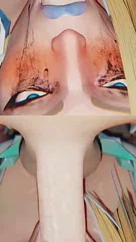 Marvel Rivals. Emma Frost Sloppy Blowjob 3D Animation