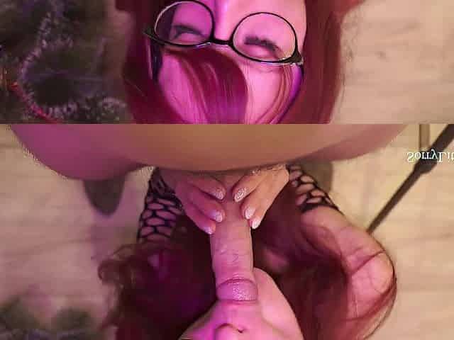 Russian mama with large butt speaks messy Russian, gets twat screwed and eats cum!