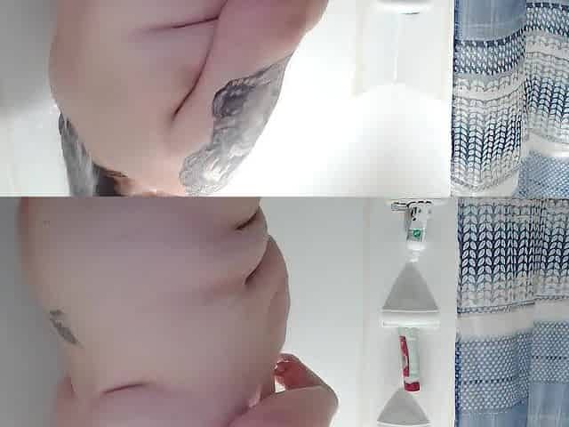 Naomi Leigh big beautiful woman Shower Play Time Keep Clean PSA