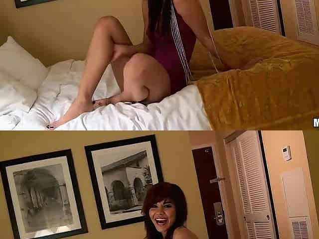 B Sides - Naugty Tiny Breasts Ruby Knox Teases Holly Until Sonny Knocks Spark a trio, Finishes with Facialv