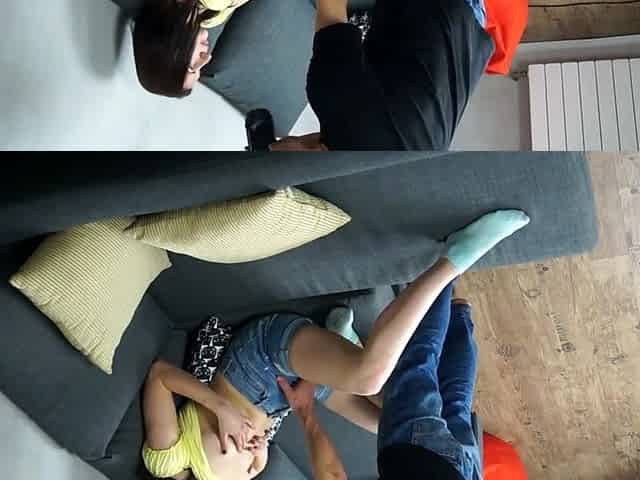 Real Teen 18+ Sucks Old Man Who Is Her Stepdad