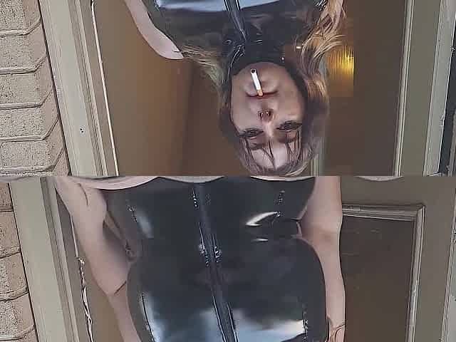 Smokin' in Ebony Pvc