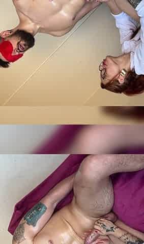 Hot Redhead Therapist Gives a Different Massage