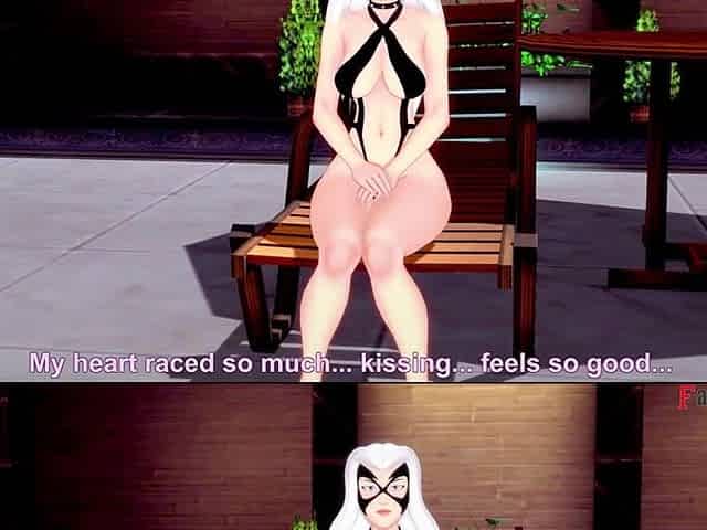 Felicia Hardy,black Cat, Bikini Blowjob - Marvel