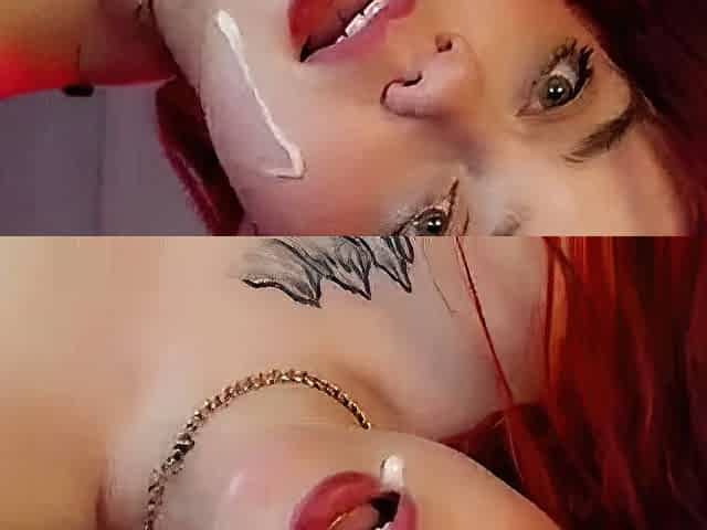 Ginger Rae xoxo - Covered in Cum