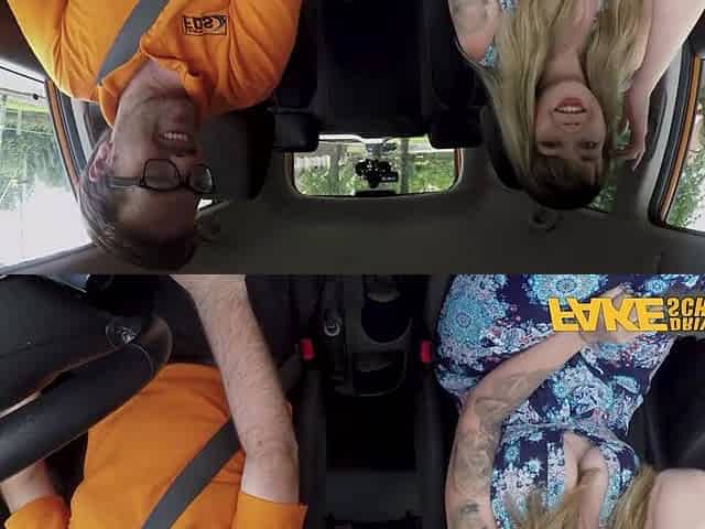Fake Driving School Biggest British bazookas one final lesson