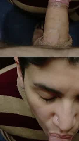 Old School Facial! POV Handheld Camera