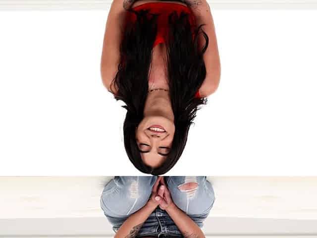 Hungry brunette solo masturbation