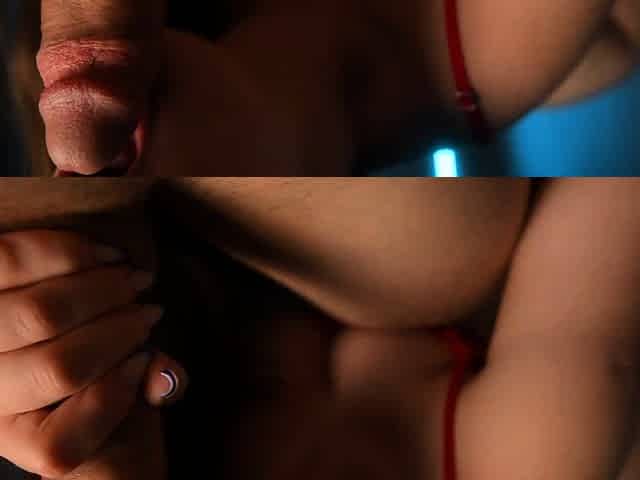 he covered cum