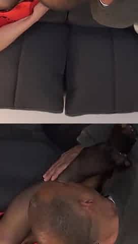 Evening with Alex Pt.1: Stocking, Foot & Ass Worship