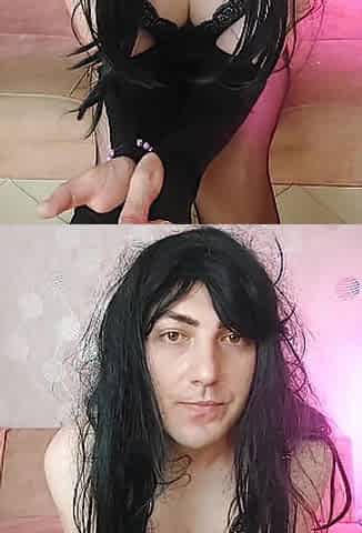 Gothic Darksome Feminized Sissy