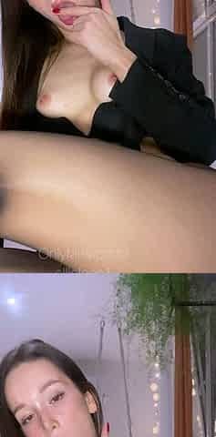 Naked amateur webcam girl fingering her pussy live on camera