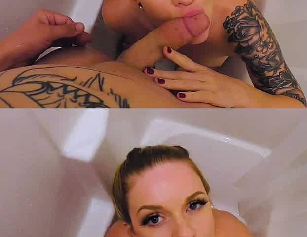 Amateur Blond Give Nice POV Blowjob